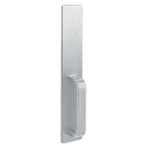Dorma PRT02 630 exit device trim, flat plate, rectangular handle, dummy